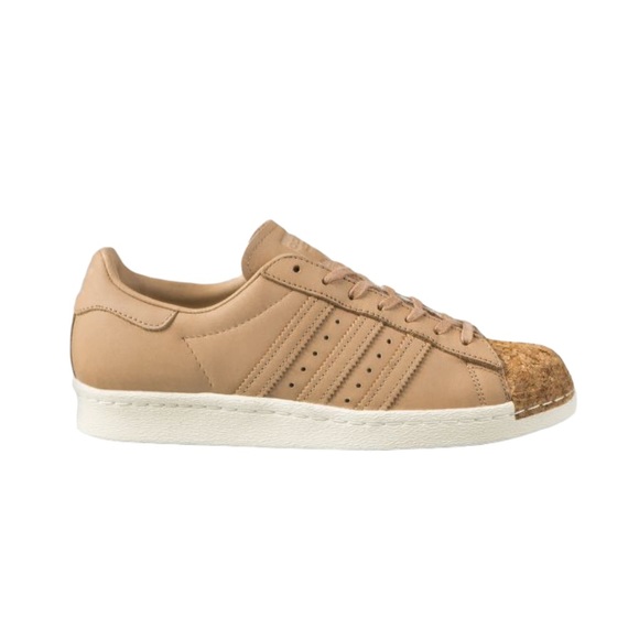 Adidas Superstar 80s Cork & Leather Sneakers - Picture 1 of 14